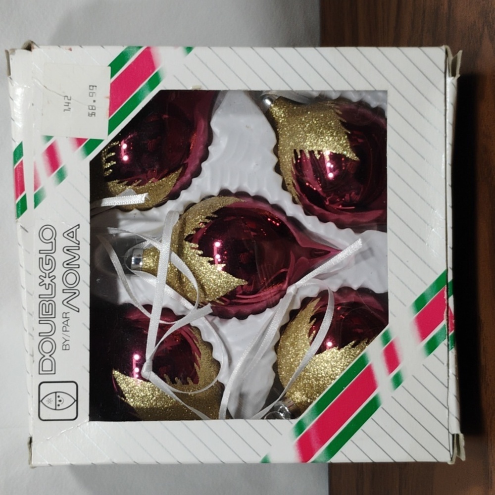 Vintage Christmas tree ornaments